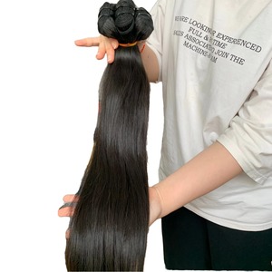 Capelli Umani Vergini Remy Peruviani Lisci a Doppia Trama da 28 Pollici per un Finitura Naturale e una Durabilità Eccezionale - Product Image 1