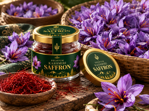 Filaments de safran du Cachemire |   Kesar indien de qualité supérieure |   Safran naturel pur |   Fournisseur en gros B2B |   Exportation mondiale - Product Image 5