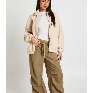 Chaqueta Bomber Softshell para Mujer, Resistente al Agua, para Senderismo, Fabricada en Fábrica, con Logotipo Personalizado, Bordado, Manga Larga - Product Image 2