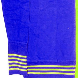 Cárdigan de Punto con Cuello en V para Mujer, Manga Larga, Color Sólido, Ribete en Contraste, Informal, de Invierno, Secado Rápido, Grueso, Morado, Verde Neón, con Botones - Product Image 4