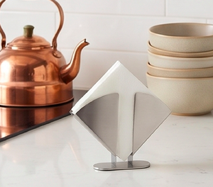Porta Servilletas de Metal Pulido a Mano, Elegante Caja para Servilletas para el Hogar y la Cocina, Perfecta para Bodas y Eventos - Product Image 5