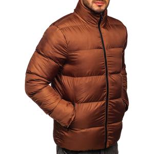 Veste matelassée automne-hiver pour hommes unisexe col montant coupe-vent et chaud manteau rembourré mode personnalisée vêtements d'hiver - Product Image 2