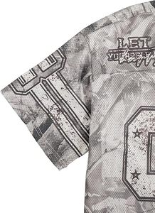 High Quality Men's and Women's Short Sleeve Ice <b>Hockey</b> Jersey Summer Sports Tee in Football Style - Product Image 3