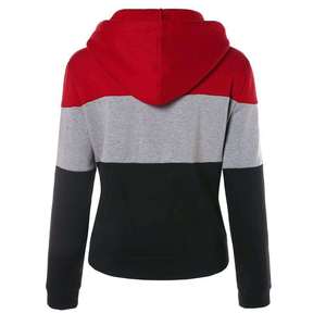 Nouveauté 2025 – Sweat à capuche personnalisé pour femme Apparelzest, couleur unie, grande taille, style vintage, doublé, 100 % polyester, séchage rapide, respirant, vente en gros - Product Image 2