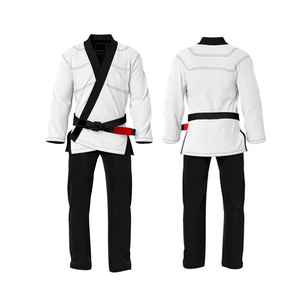 Wholesale Manufacture Custom Made Karate Uniform Kimono Competition Training Bjj Suit Design Your Own Karate Uniform - Product Image 5