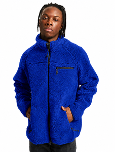 New 2026 Premium Quality Coated <b>Sherpa</b> <b>Fleece</b> Stand Front Custom Color Full Zip Outdoor <b>Men's</b> Varsity Jacket OEM/ODM Wholesale - Product Image 4
