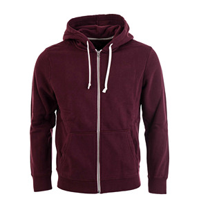 Men's <b>Navy</b> Blue Zip-Up Hoodie Fleece Lined Casual <b>Sweatshirt</b> Regular Fit Solid Color Autumn Wear - Product Image 6