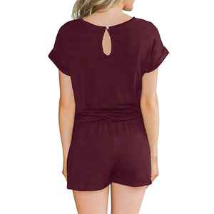 Premium Quality Branding Quick Dry Heat Transfer Logo Soft <b>Linen</b> Short Sleeves Light Wight Women Summer <b>Set</b> - Product Image 4