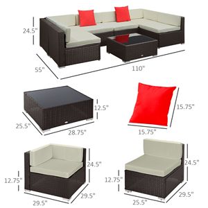 Set da Pranzo per Esterni in Ferro e Legno, Arredamento da Giardino per Cortile - Collezione di Mobili da Patio - Product Image 3