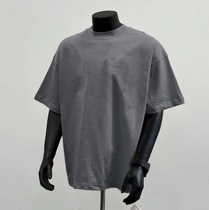 Camisetas HSI Lisas de Corte Holgado al por Mayor, Camisetas Casuales para Hombre Hechas en Pakistán, de Secado Rápido, 100% Algodón, Hechas en Pakistán - Product Image 5