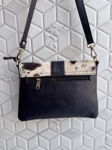 Nouvel Arrivage Sac Bandoulière en Cuir de Vachette Style Western, Sac à Main Élégant Bohème, Vente Chaude, Pochette Femme Multi-usages - Product Image 3
