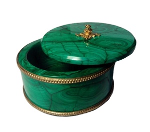 หินอัญมณีหรูหราประดับบ้านมรกตเป็นมิตรกับสิ่งแวดล้อมด้วยสีเขียวไม่มีตัวตนสมบัติของโลกจากเส้นความสง่างาม - Product Image 5