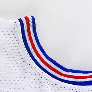 เสื้อบาสเก็ตบอลแบบสั่งทำสำหรับการแข่งขันระดับทัวร์นาเมนต์ แบบไม่มีแขน คอวี ผ้าทนทาน สำหรับทีมและแฟนคลับ ส่งออกต่างประเทศ - Product Image 3