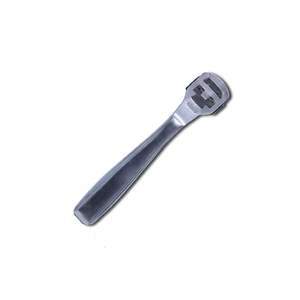 Removedor de callos para pies, lima exfoliante, cortador de callos y durezas con mango metálico de acero inoxidable - Product Image 2