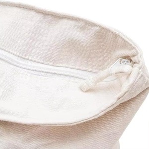 Sacs fourre-tout en toile de coton unie de tailles personnalisées, sacs de shopping personnalisés et tendance, produit promotionnel - Product Image 5