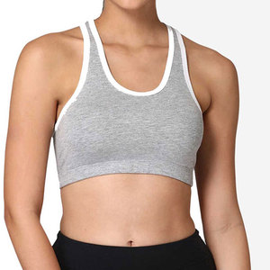 Soutien-gorge de sport pour femme, style unique, sexy, respirant, uni, avec armatures, léger et confortable, best-seller - Product Image 1