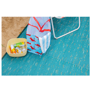 Tapis d'extérieur de qualité supérieure, faciles à nettoyer et imperméables, 100% polypropylène PP, tapis pliable pour pique-nique et plage - Product Image 1