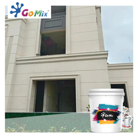 GoMix Faux Marbre Revêtement Mural Extérieur Pistolet Appliqué Imperméable Effet Granit Peinture Pierre
