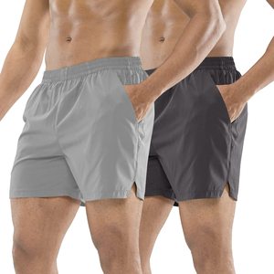 Custom Fashion High Quality Streetwear Smart Casual Shorts For Men Solid <b>Elastic</b> Waist Quick-drying Custom Men's Joggers Shorts - Product Image 1