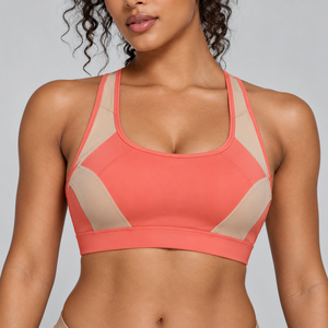 Ropa Deportiva para Mujer, Sujetador Deportivo con Estampado Personalizado, Tejido Ligero de Alto Rendimiento, Ajuste Elástico y Transpirable - Product Image 1