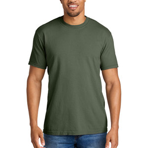 Nueva Llegada 2025 Heather Unisex 100% Algodón Manga Corta Transpirable de Secado Rápido Corte Regular Camisetas de Verano para Hombre Stonefield - Product Image 3