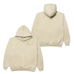 Sudadera con Capucha para Hombre, Corte Regular, Color Sólido, Informal, Tejida, Manga Larga, Diseño con Bolsillos, Otoño - Product Image 5