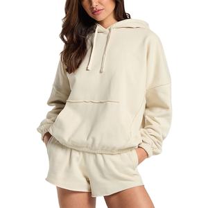 Top Corto Informal Sólido para Mujer, Sudadera con Capucha, Impermeable, Transpirable, Diseña Tu Propia Sudadera con Capucha - Product Image 1