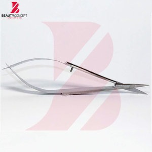 กรรไกรตัดเล็บสปริงแอคชั่นปักลายแบบใหม่ปี 2026 คมพิเศษ โค้งรัสเซีย สำหรับตกแต่งเล็บและตกแต่งคิ้ว - Product Image 4