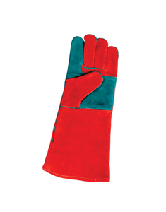 TIG MIG Welding Goatskin Fleece Lined Breathable/Comfortable Straight Thumb Anti-Smash Molten Metal Splash Test <b>Type</b> High <b>Gloves</b> - Product Image 2