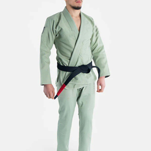 Vêtements de karaté en gros pour adultes et enfants, tenue d'entraînement d'arts martiaux, costume de judo pour débutants, uniforme de karaté personnalisé à manches longues - Product Image 1