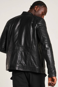 Chaqueta de Motociclista de Cuero de Primera Calidad, Transpirable, Ecológica, Personalizable, Protección para Motociclistas, Estilo Urbano y Moderno - Product Image 5