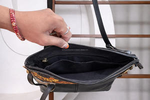 Bolso Tote de Cuero Vacuno Hecho a Mano 2026, con Correa, Estilo Bohemio Gitano, Bolso de Hombro Occidental Hecho a Mano, Bolso Multiusos - Product Image 5