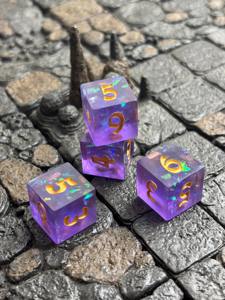 Juego de Dados de Resina de Alta Precisión, Dados Poliédricos de Resina para Mercados Internacionales de Juegos de Mesa, Dados de Juego al por Mayor - Product Image 6