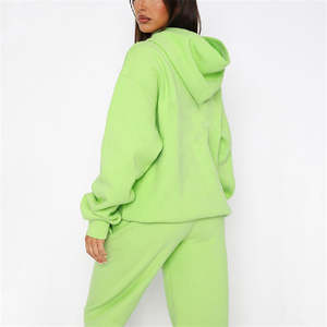 Sudadera con capucha y cremallera completa personalizada para mujer, chaqueta de otoño/invierno, chándal informal, top corto tipo sudadera. - Product Image 5