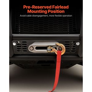 Support de treuil pour attelage de remorque Polaris Ranger (2010-2021) 907-1633 kg Capacité du treuil 3 options de montage - Product Image 4