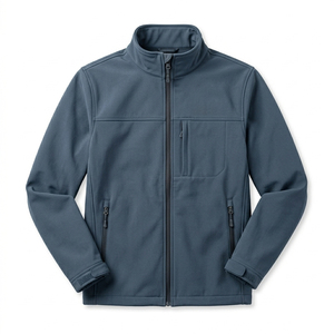 Fully Customized Printing <b>Men</b> Softshell <b>Jacket</b> for Outdoor Usage Comfortable Fit Latest Arrival <b>Men</b> Softshell <b>Jacket</b> OEM - Product Image 1