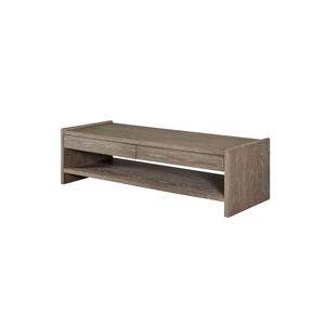 Tavolino da Cocktail Cocoa con 2 Cassetti e Piano in Legno, Eleganti Tavolini da Caffè - Product Image 2