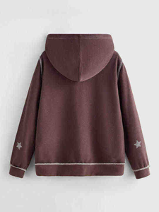 Anti-shrink Feature <b>Pullover</b> Style <b>Men</b> Rhinestone Hoodie anti-wrinkle Wholesale soft 100% Cotton Plus Size <b>Men</b> Rhinestone Hoodie - Product Image 3