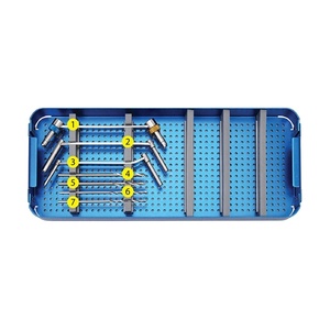 Juego de instrumentos de Cirugía de placa ortopédica para traumatismos, fuente de alimentación Manual básica, fragmento grande para limpieza y llenado de dientes, equipo - Product Image 2