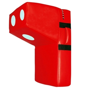 Protection corporelle de boxe personnalisable en gros pour MMA, kickboxing, protège-poitrine en cuir, protège-ventre, sangle réglable, design respirant en mousse - Product Image 1