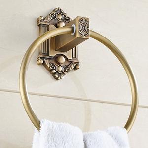 Ornate Design <b>Towel</b> Holder for Bathroom Elegant Stylish Luxury High End <b>Towel</b> Holder <b>Rack</b> Brass Aluminum Stylish Organizer - Product Image 1