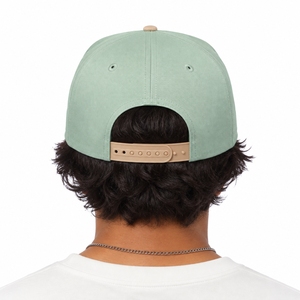 หมวกแก๊ปแบบ Snapback ยูนิเซ็กซ์ พรีเมียม ปรับขนาดได้ ระบายอากาศดี มีสไตล์ ปักลายพัฟฟ์ สไตล์สตรีท ดีไซน์สั่งทำได้ - Product Image 2