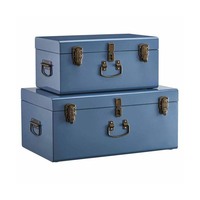 Caja de Almacenamiento de Hierro, Nuevo Diseño, Personalizable, Decorativa, con un Aspecto Elegante, Ideal para Guardar Ropa