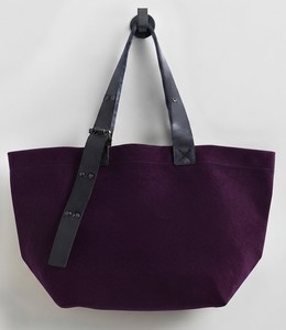 Purple <b>Canvas</b> Tote Bag Leather Strap <b>Shopper</b> Bag Large Capacity Shoulder Handbag for Daily Travel Shopping - Product Image 1