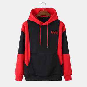 เสื้อฮู้ดดี้ผู้ชายสไตล์ลำลองสำหรับฤดูหนาวรุ่นใหม่ คุณภาพสูง ผลิตจากผ้าฝ้ายฟลีซ 100% รับออกแบบตามสั่ง ขายส่งจากโรงงาน - Product Image 1