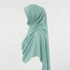 Pañuelo Hijab de Chifón de Seda Suave Premium con Estampado Tie Dye Personalizado, Efecto Ombre Mármol y Estampado Acuático, Ligero, de la Mejor Calidad - Product Image 3