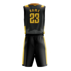 High Quality Breathable Latest Basketball Jersey New Style Comfortable American Men Youth Basket Ball Jersey Uniform - Product Image 2