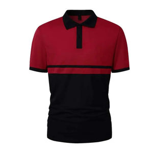 Camisetas Polo Personalizadas para Hombre en Color Sólido, Diseño de Pullover, Talla Grande, Ropa Casual, Camiseta Polo para Hombre con Personalización - Product Image 1