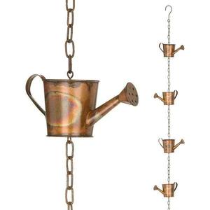 Cadena de lluvia de aluminio personalizable al por mayor, inspirada en diseños centenarios de Japón, que refleja la arte funcional. - Product Image 4