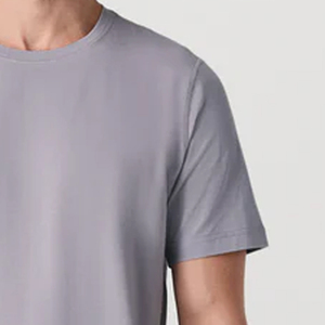 Camiseta de Hombre de Cuello Redondo en Color Sólido con Costuras y Material de Alta Calidad con Diseño de Logotipo Personalizado, Mangas Cortas 2026 - Product Image 4
